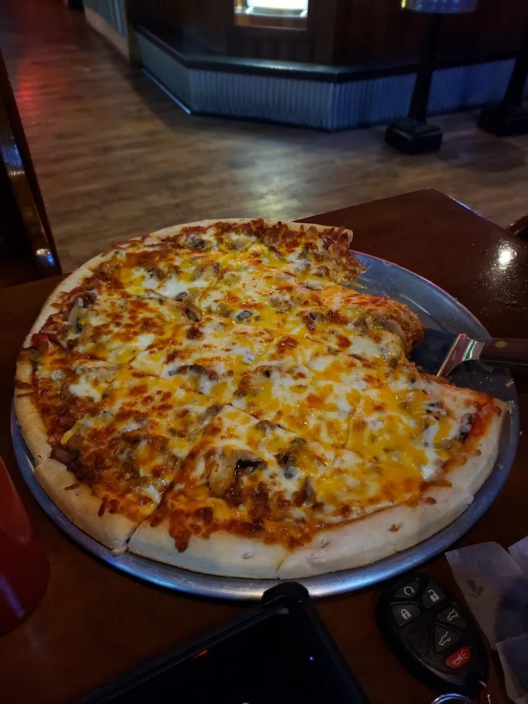 Sausage and Mushroom Pizza
